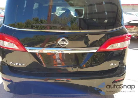 2013 Nissan Quest Sl z USA, uszkodzony, nr VIN JN8AE2KP0D9062838